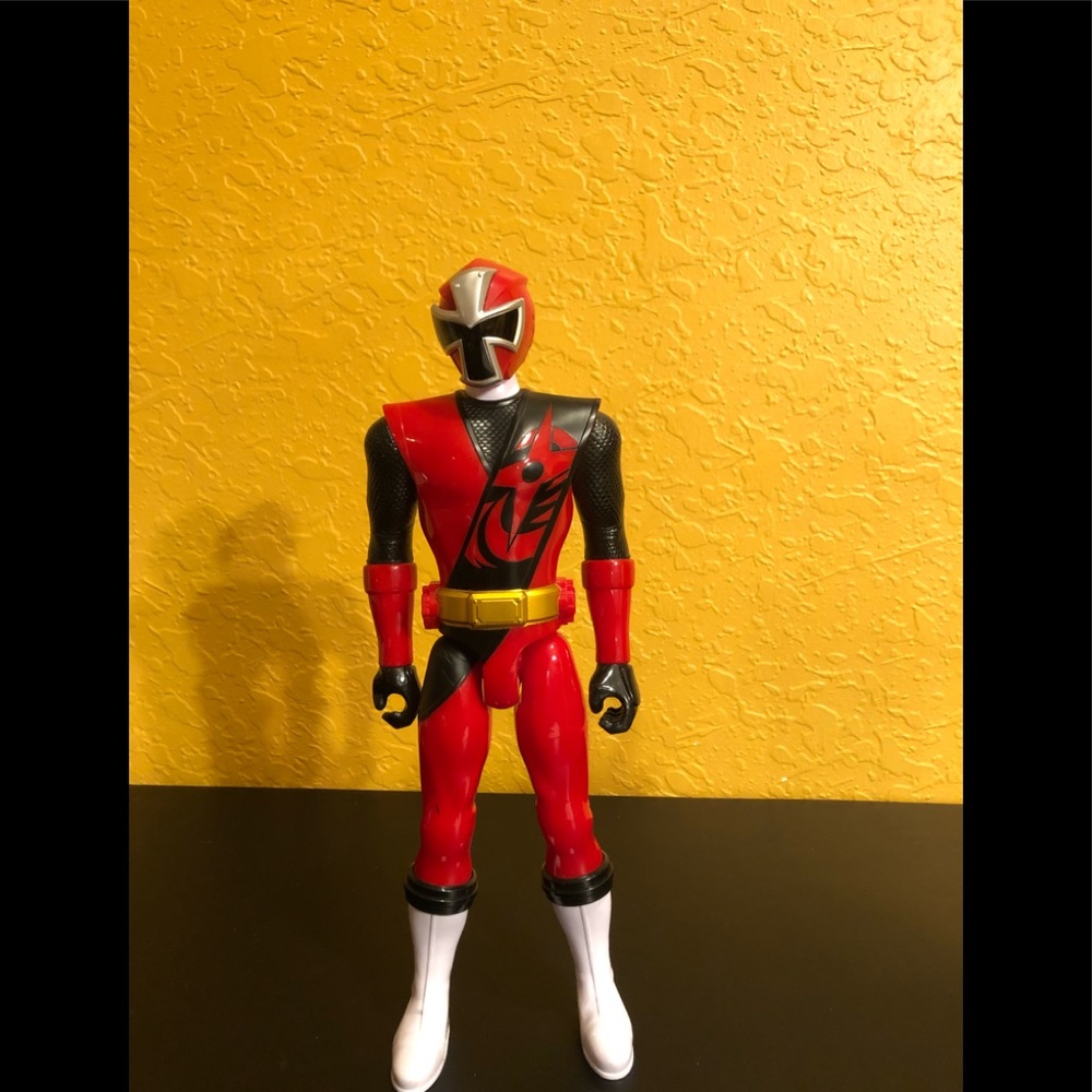 Red Power Ranger Action Figure